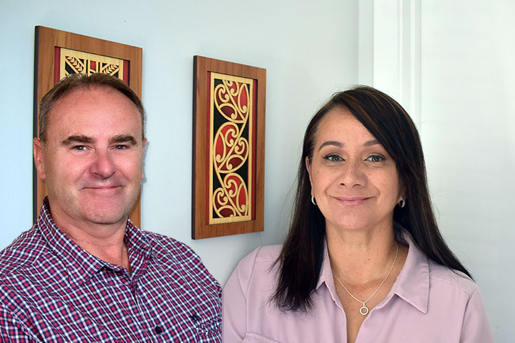 Business Tauira: Terry Glenister and Kaiako Donna Robinson