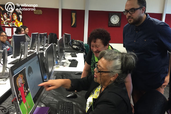 Computing tauira and graphic designer 