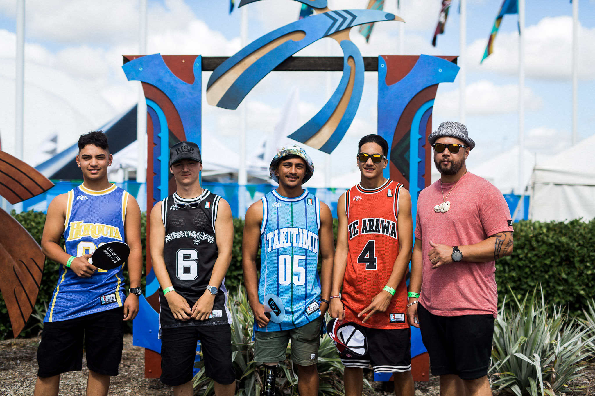 Rob Coe-Tipene and models 