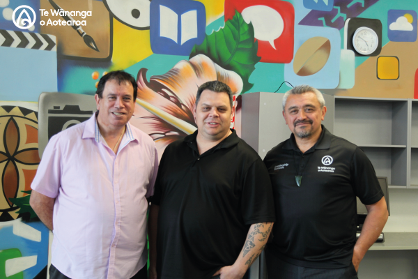 Nepia Winiata, Kane Milne, Jim Mather 