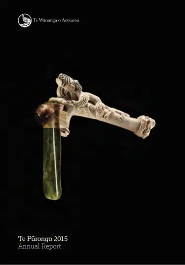 Te Wānanga o Aotearoa Te Pūrongo Annual Report 2015 cover