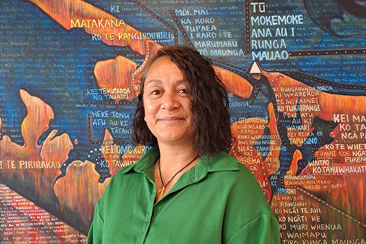 Tracey Hall - Te Wānanga o Aotearoa kaiako Ngā Poutoko Whakarara Oranga