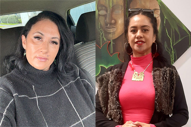 Juliet Grant (Kaiako) and Niquita Samuel (Tauira)