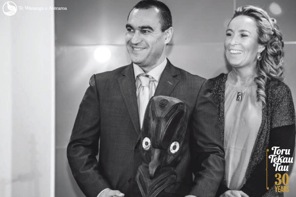  Komene Cassidy and  Paulette Tamati-Elliffe