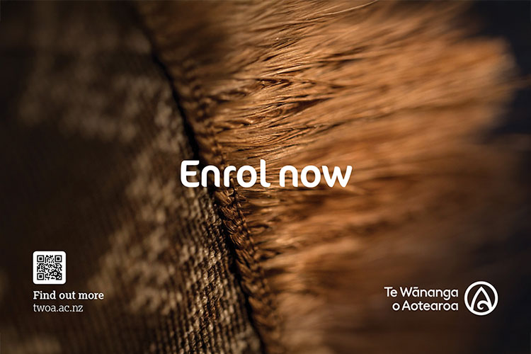Enrolment now at Te Wānanga o Aotearoa